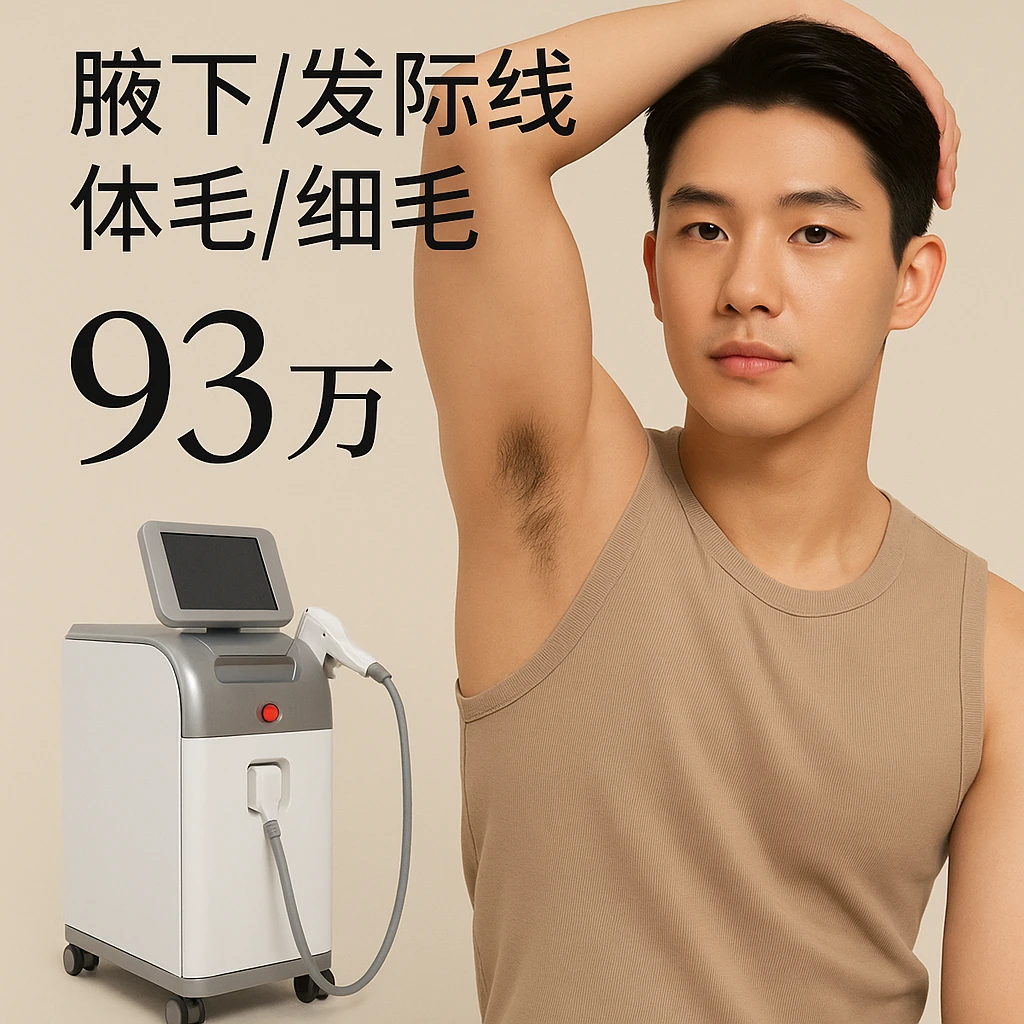 腋下/发际线/体毛/细毛